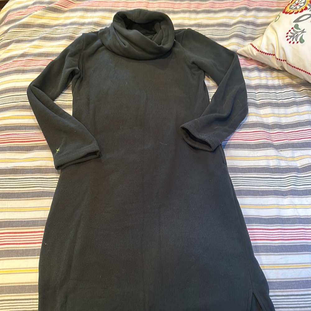 Dudley stephens maxi dress vello fleece medium
